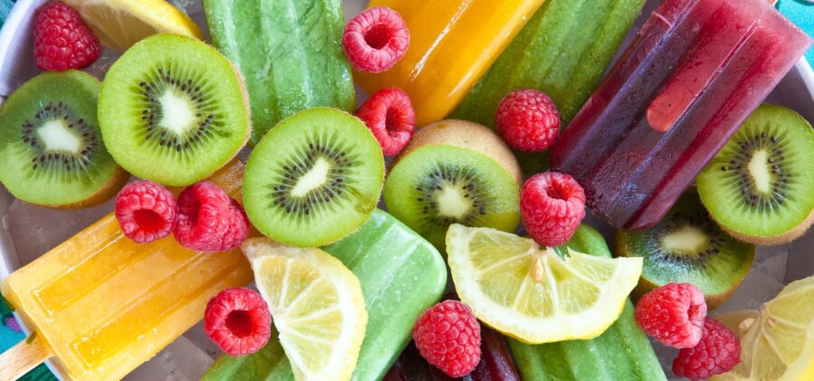 Picolés de Frutas