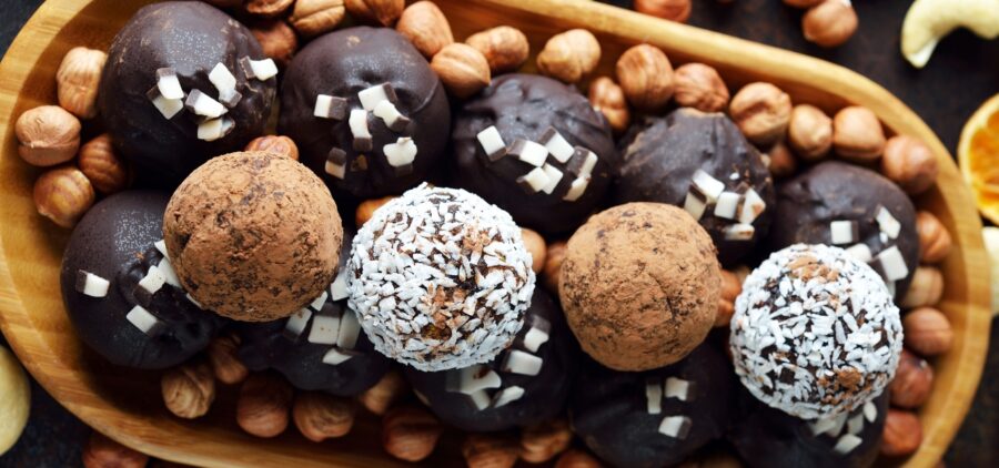 Trufas de Chocolate com Abacate