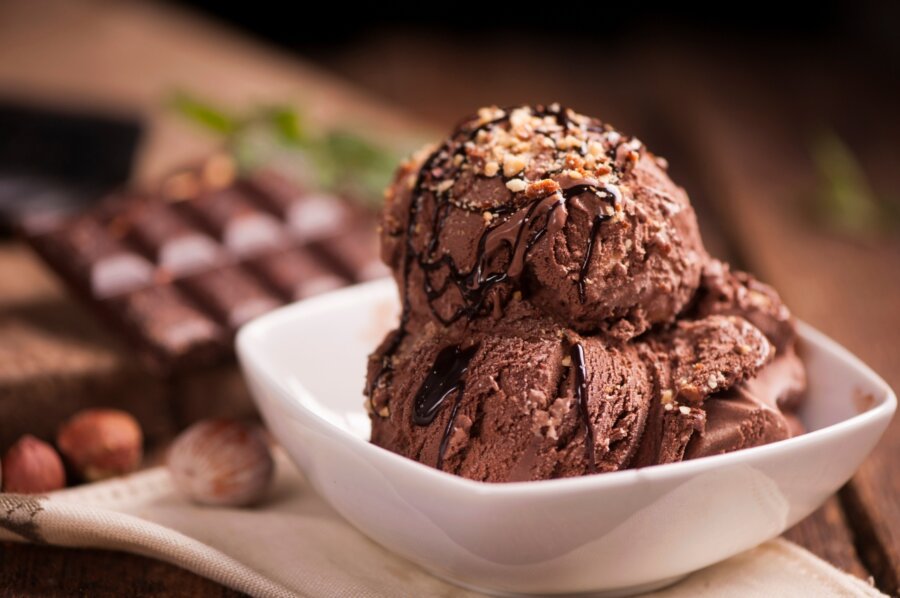 Sorvete de Chocolate
