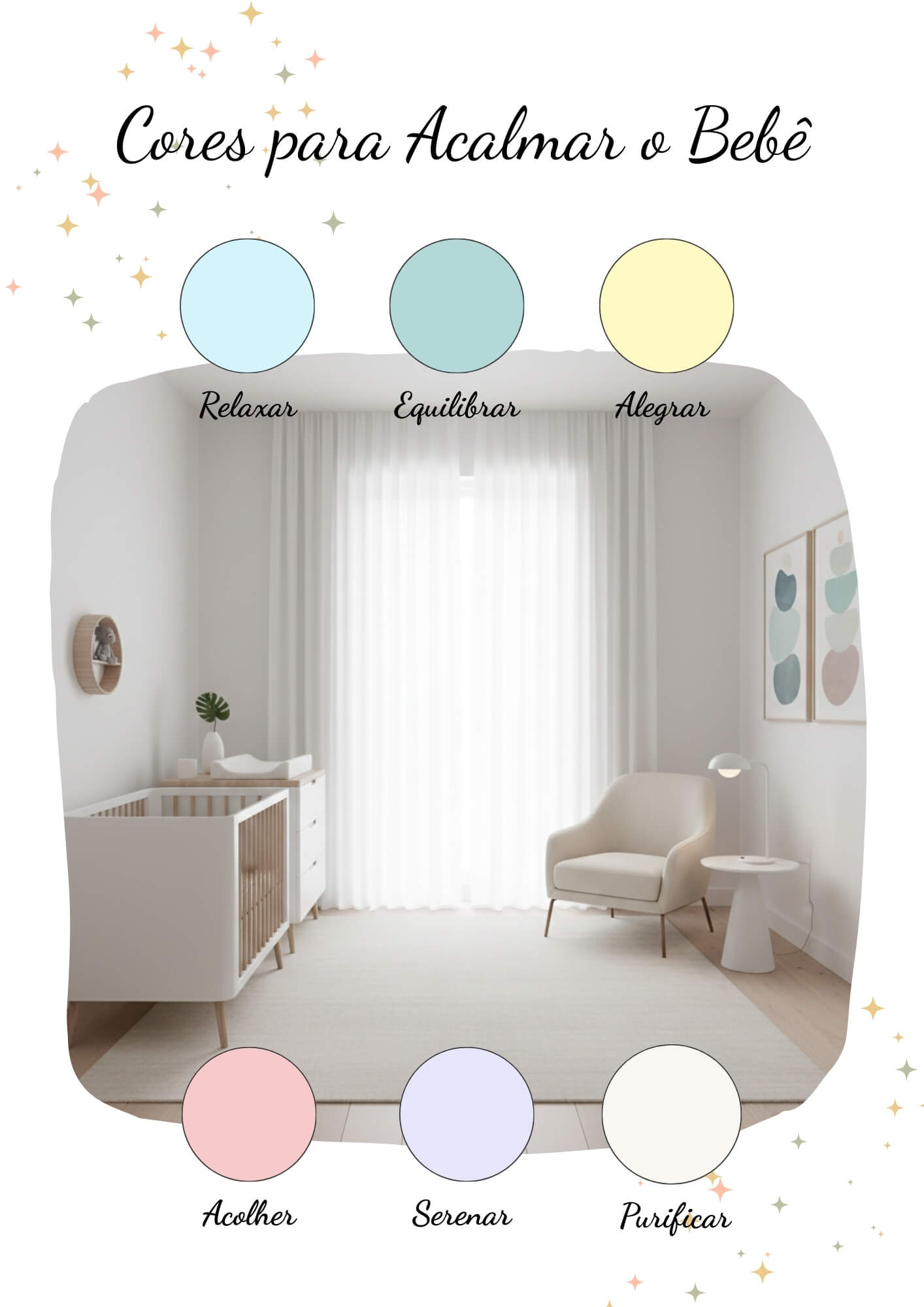 Cromoterapia para o Quarto do Bebê: Cores que Acalmam
